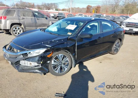 2017 Honda Civic Ex-T from USA, damaged, VIN 2HGFC1F39HH647756